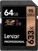 Lexar SDXC Professional UHS-I 633x 64GB